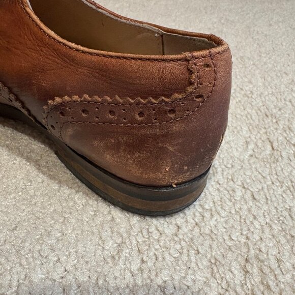 Vintage Barney's New York brown leather brogues/oxfords - Picture 6 of 8